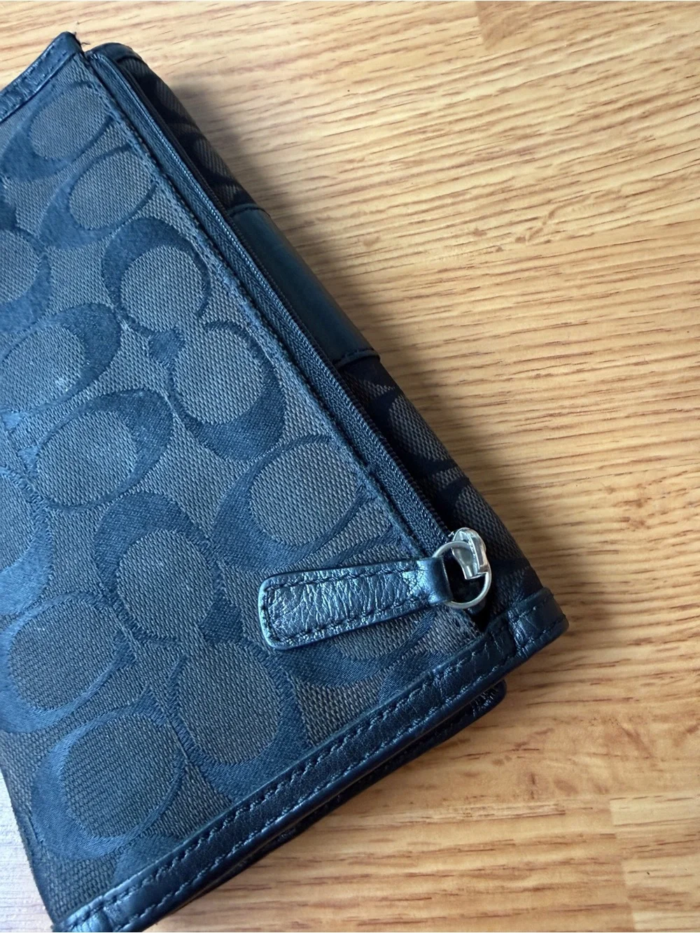 Coach continental wallet